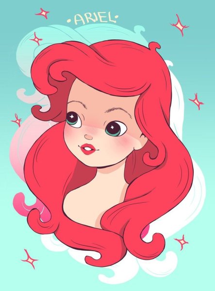 Рисунки для срисовки принцессы