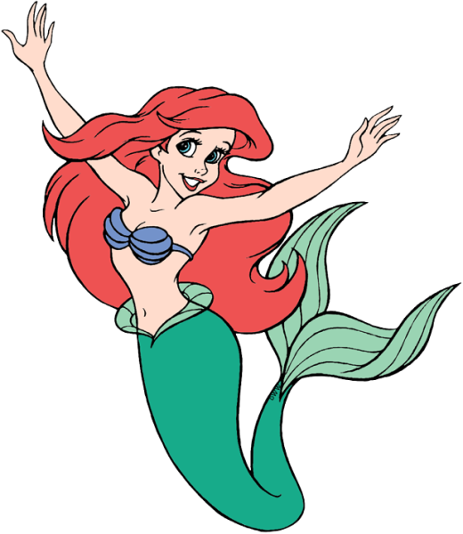 Ариель Русалочка в полный рост
