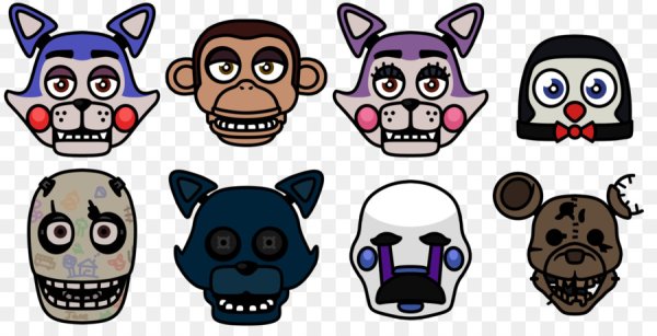 ФНАК персонажи