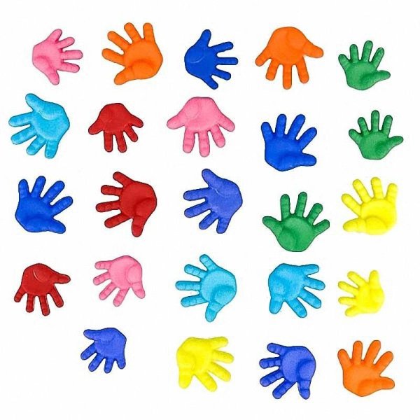 Разноцветные ладошки