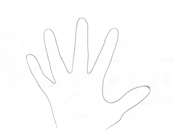 Рисунки ладошками