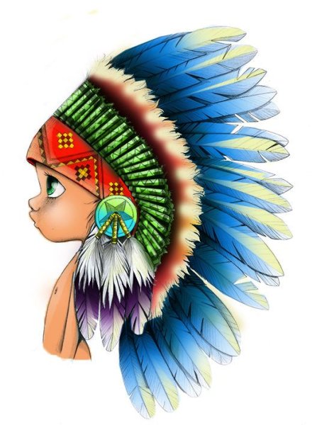 Индейцы мультяшные