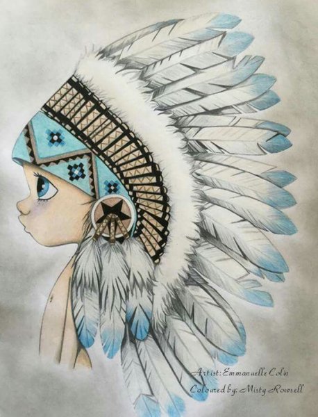 Эммануэль Колин индеец