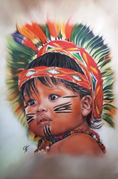 Мальчик индеец