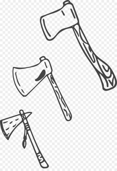 Трафарет на топор