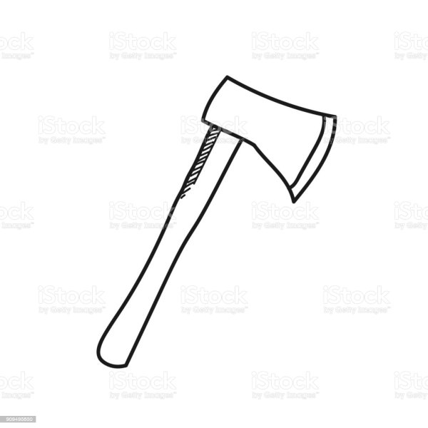 Значок топора