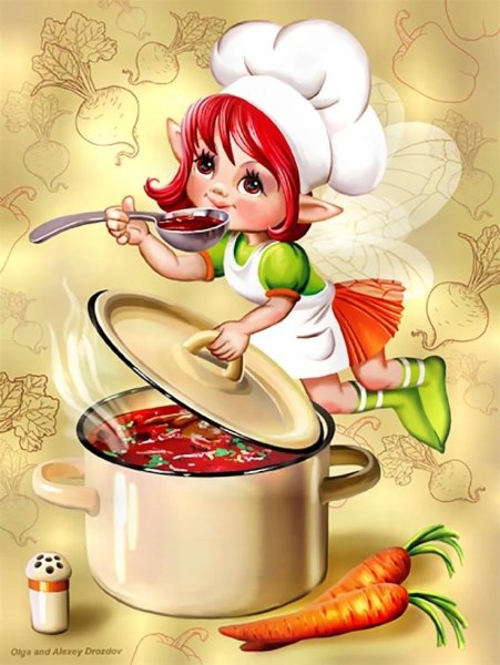 Мультяшные повара