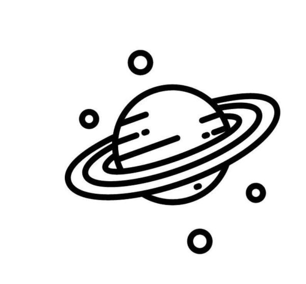 Сатурн набросок