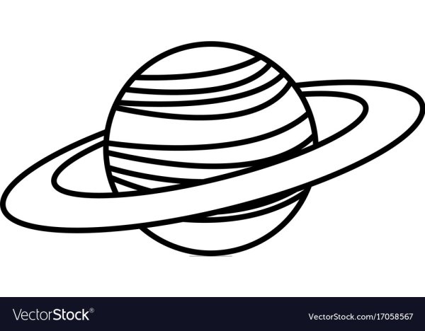 Сатурн раскраска