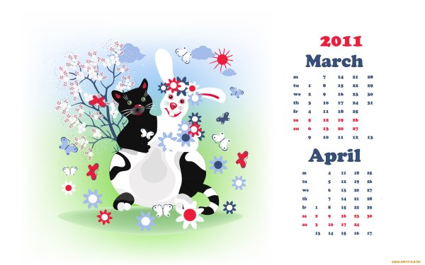 Календарь рисунок