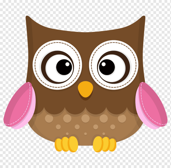 Сова мультяшная