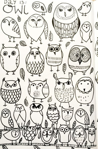 Красивые мелкие рисунки для срисовки