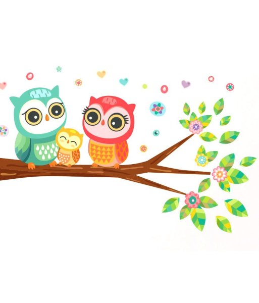 Семья совушек