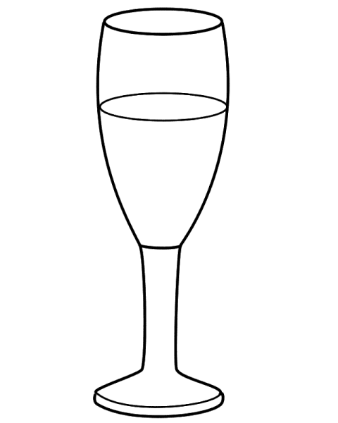 Раскрашивание бокалов