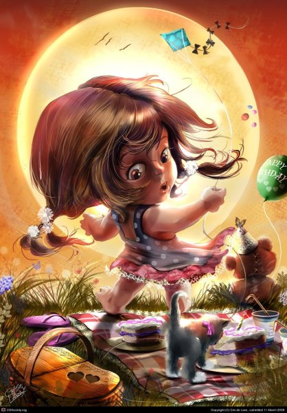 Крис де Лара художник