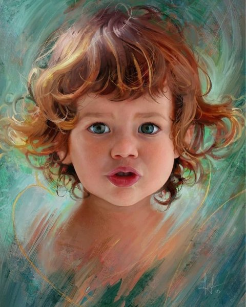 Детский портрет