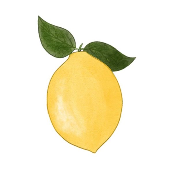 Нарисовать лимон