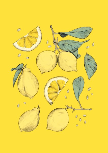 Лимон скетч