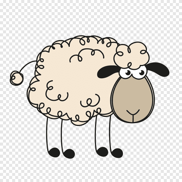 Стилизованная овца