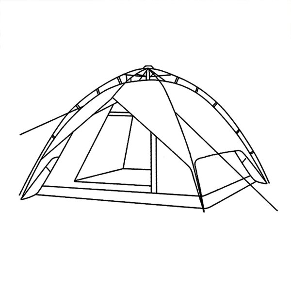 Палатка набросок