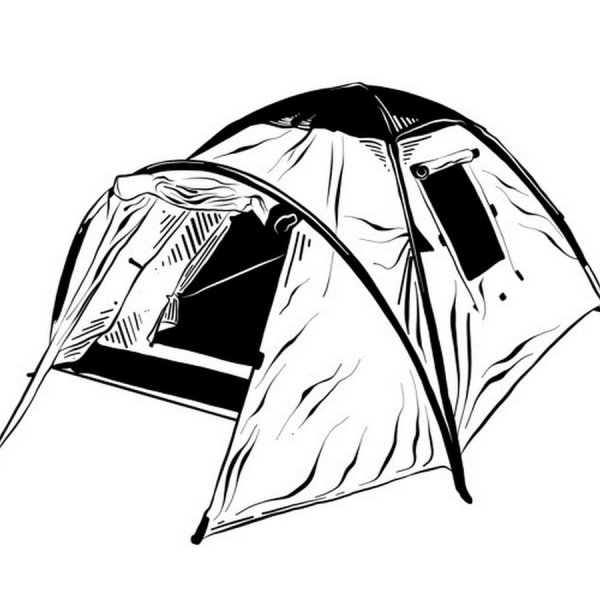 Палатка набросок