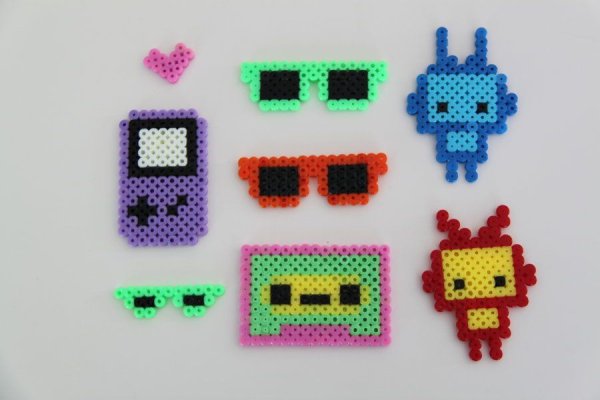 Легкие фигуры из термомозаики