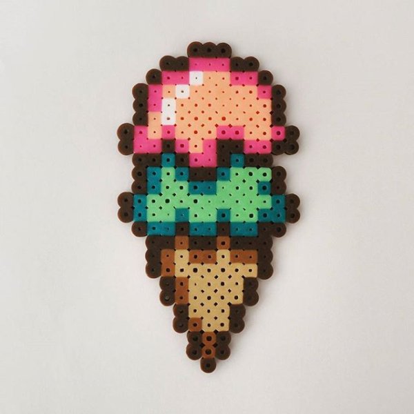 Мороженое из термомозаики