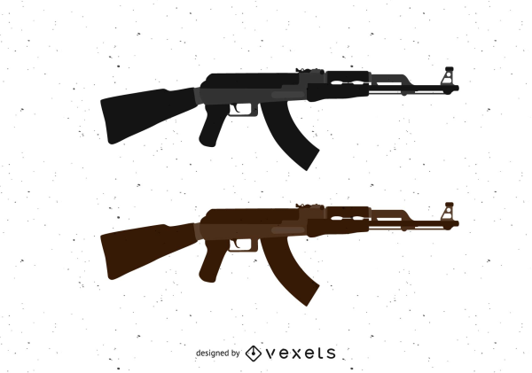 Kalashnikov AK 47 vector