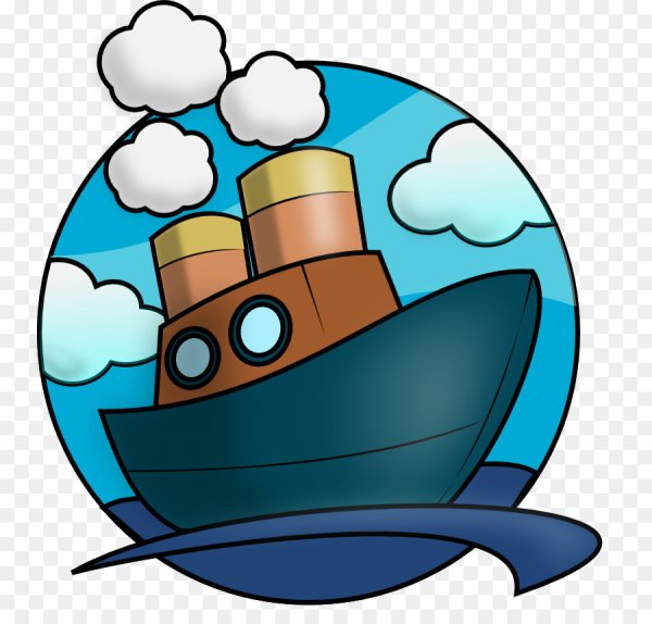 Корабль мультяшный