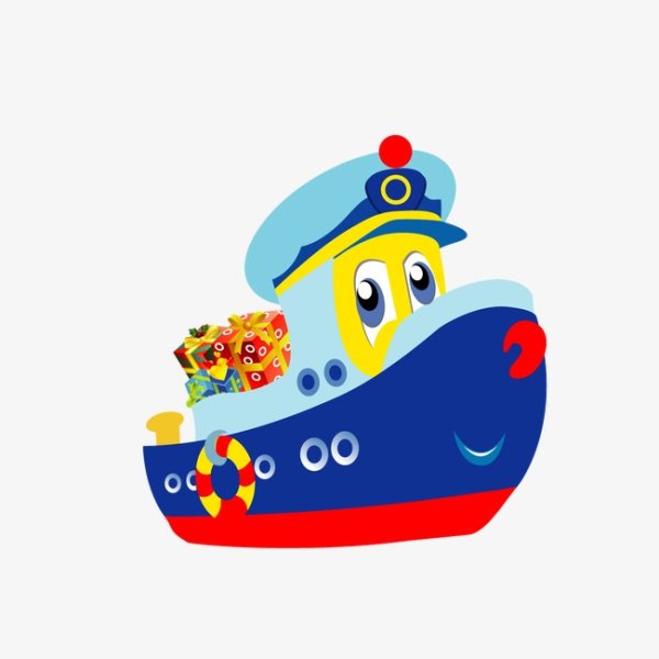 Кораблик с глазками