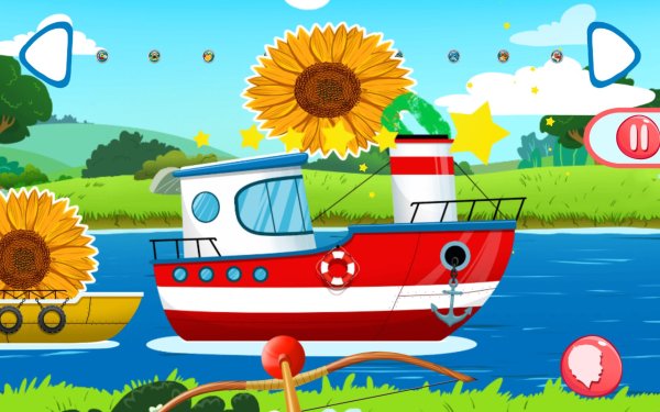 Фон кораблики детские