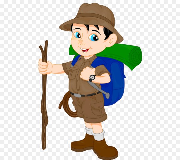 Мальчик турист