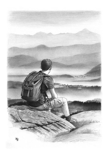 Путешественник иллюстрация