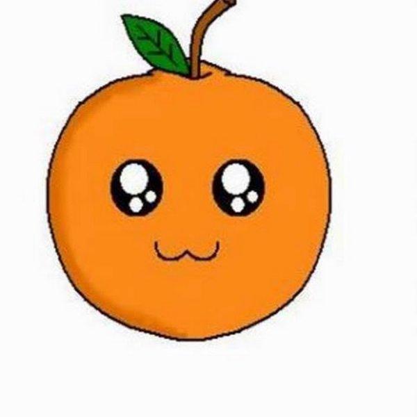 Рисование апельсин