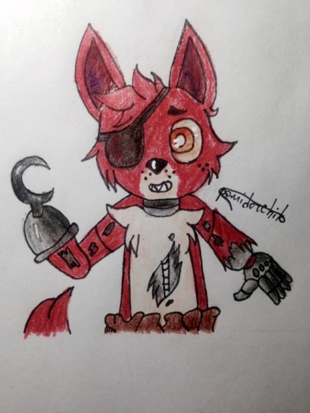 Поэтапное рисование Фокси