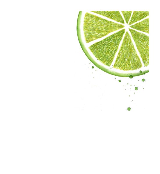 Лайм нарисованный