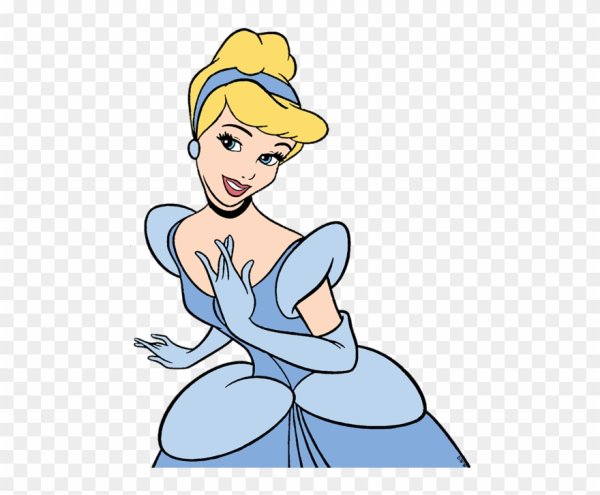 Мультяшная маленькая Золушка