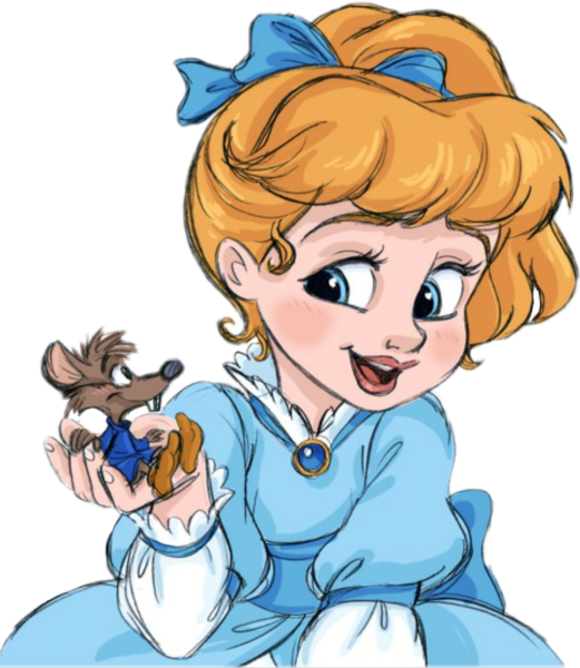 Маленькие принцессы Диснея в детстве