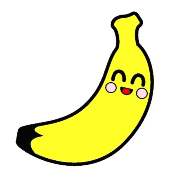 Банан для срисовки