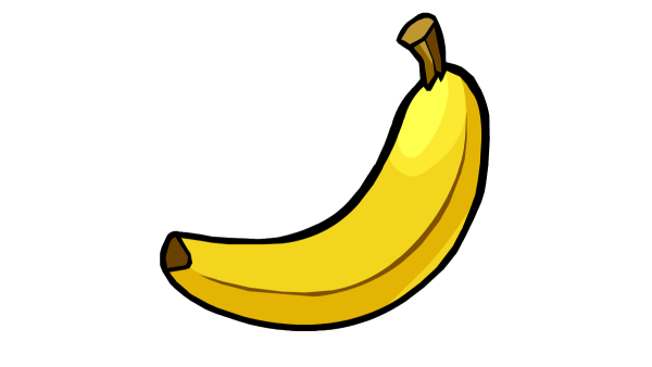 Банан для печати