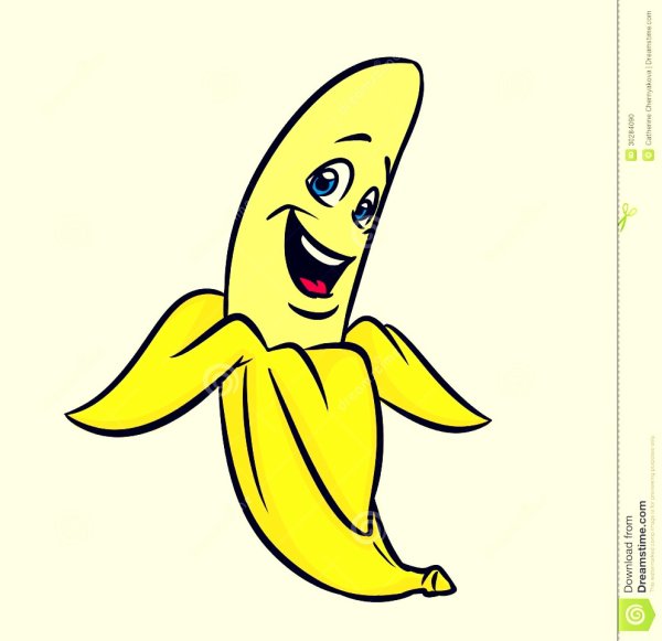Веселый банан