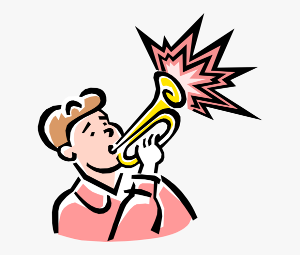 Трубач мультяшный