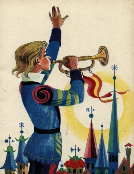 Человек играющий на духовых инструментах