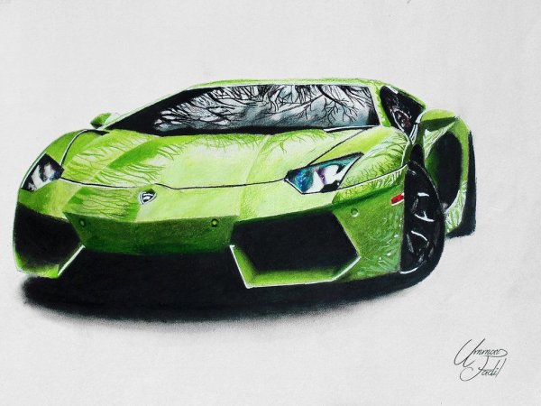 Ламборгини Хуракан гуашью