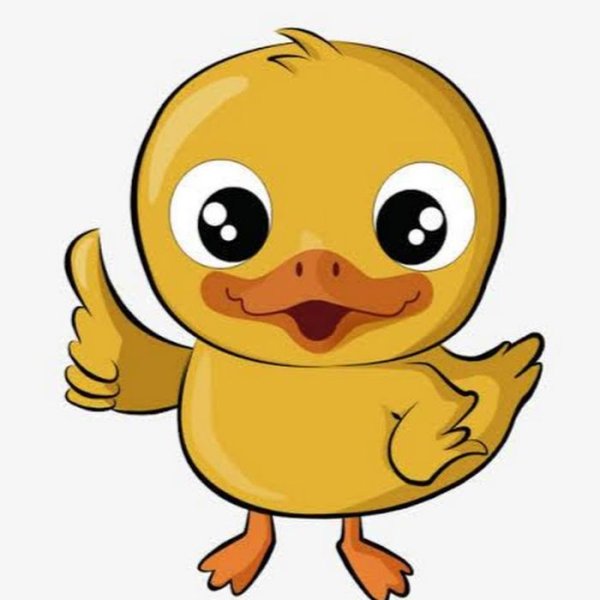 Утенок из мультика