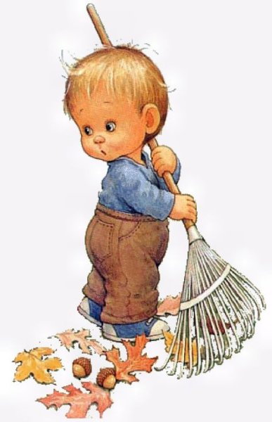 Трудолюбивый ребенок