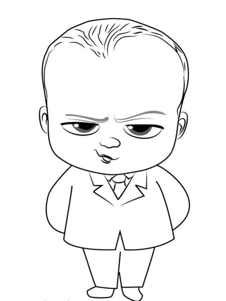 Босс молокосос рисунок