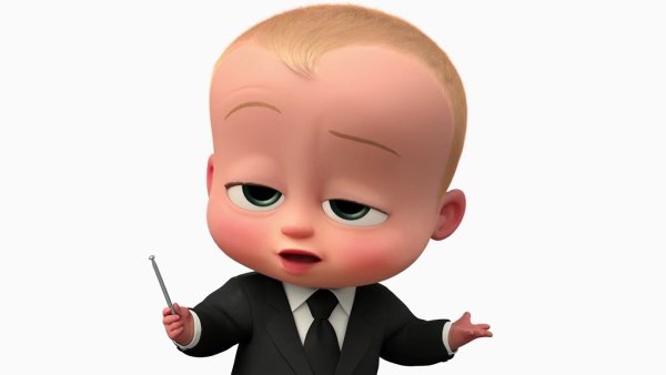 Босс молокосос 2 на белом фоне