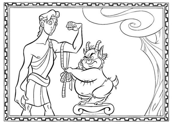 Геркулес без фона