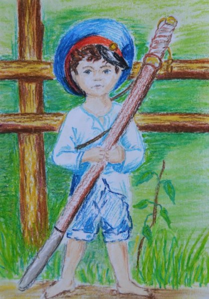 Рисование на тему казачества